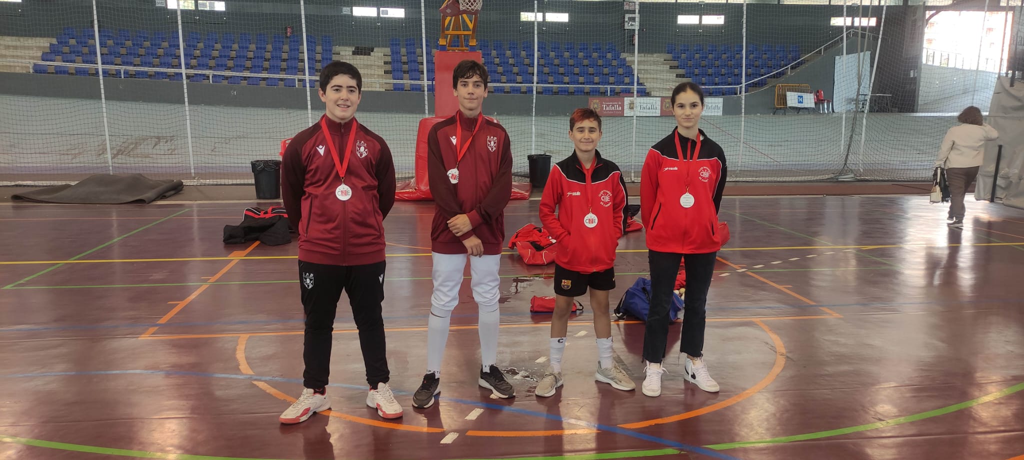 1ª jornada de los Juegos Deportivos de Navarra de Espada M11, M15 y M20